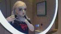 【奶兔】JK兔兔第一次尝试被gc----------kiguumi、zentai、JK制服
