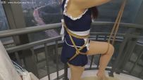 欧阳婉婉第八集 女仆装！单腿吊缚！大字捆绑！哭笑挣扎！痛痒折磨！