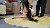 李大侠 绳模小夏魔鬼训练之压舌口塞