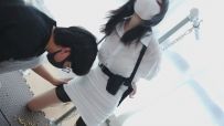 【惩戒学园】调教女搜查上 折磨 跪刑 虐足 凌辱 女搜查 蒙眼 堵嘴