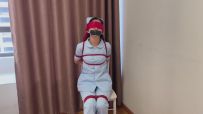 【看護師の調教-37分钟全】【臭脚妹妹荧屏首次炮机体验】【无内白丝】【肛钩】【炮机