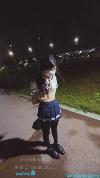 【倔强】小琦口球脚链束缚夜出