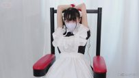 【不萌映画】可爱女仆的TK惩罚 女仆 双马尾 小loli 刑椅拘束 腋下TK 白丝 裸足 双足TK