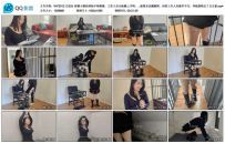 忘忧社 新模小桃想体验手铐脚镣，工作人员为他戴上手铐，并让他感受其感觉。接着，...