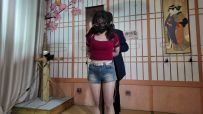 一绳所爱 姜晓岚五花紧缚极限驷马，虐脚心