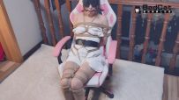 【BadCat】【足控专场】白色连衣裙紧缚挣扎 挠脚心 TK