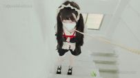 【惩戒学园】调教上门女仆（下） 双马尾萝莉 女仆 吊带袜 白丝 红绳捆绑 捆绑放置 强