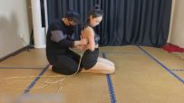 【山鬼工作室】清纯舞蹈生孙若微四种动作捆绑，五花，直臂，驷马。后手观音