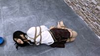 【HD飞天】Jk少女希希希希丝袜堵嘴全身紧缚逃脱讲解与感受
